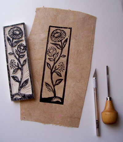      on Tutorial  Make Your Own Botanical Rubber Stamps